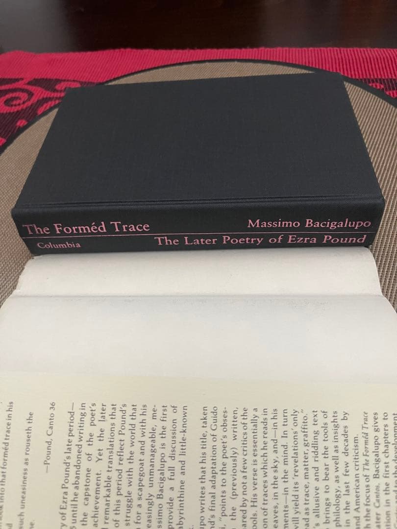 The Forméd Trace: Ezra Poundの詩