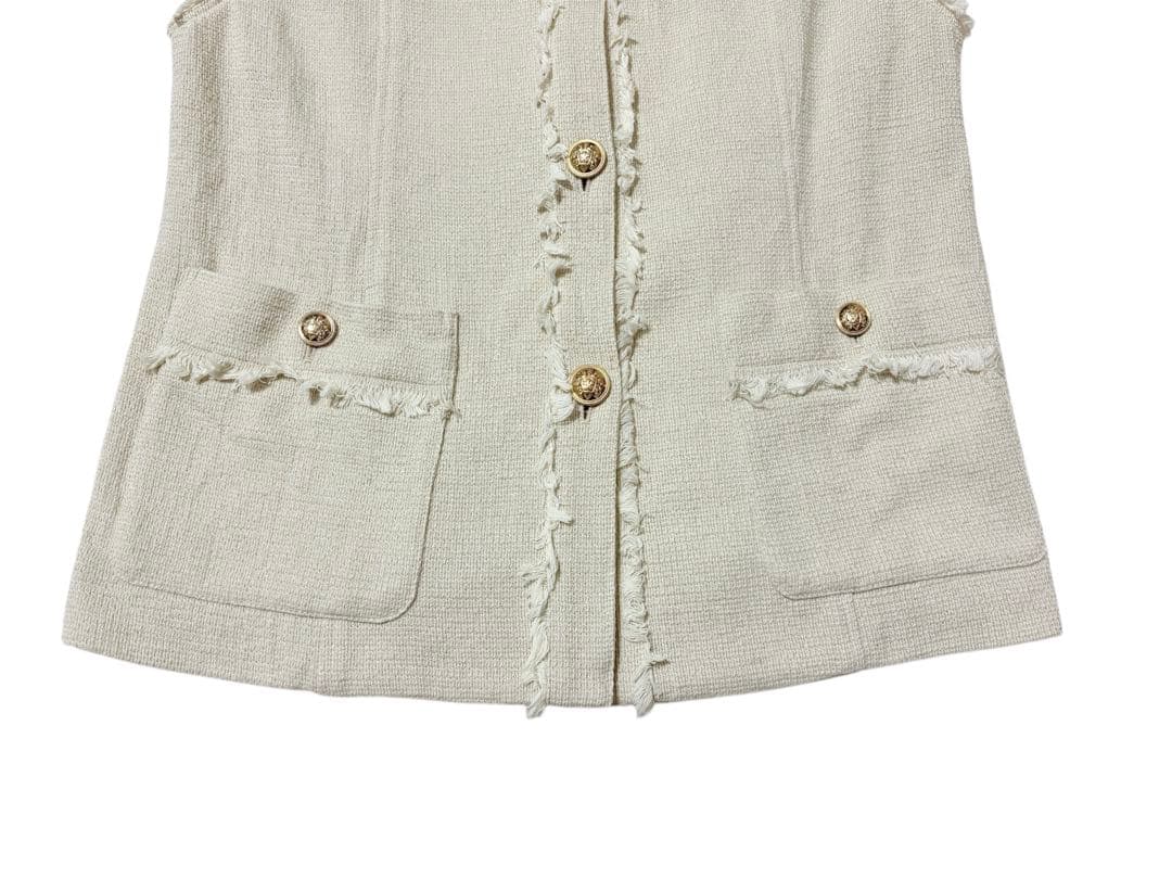 allureville アルアバイル　バスケットフリンジジレ