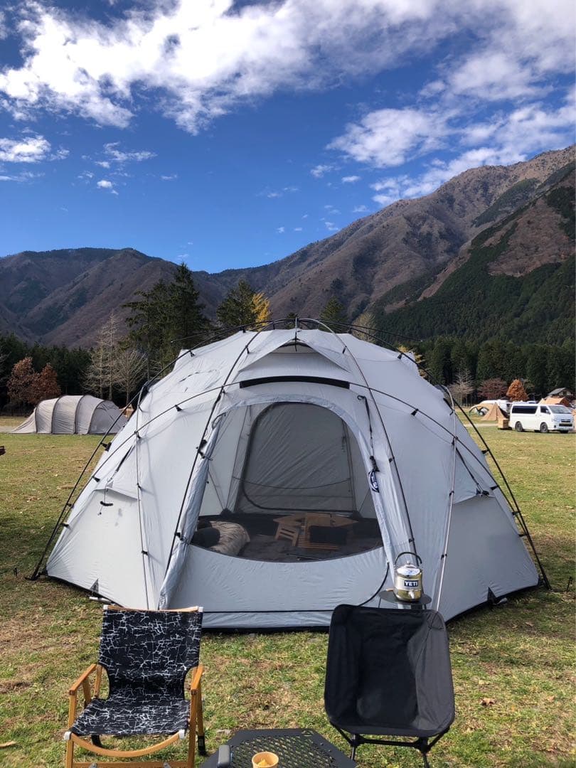 モビガーデン コマンダー 245 グレー別売り純正グラウンドシート付き