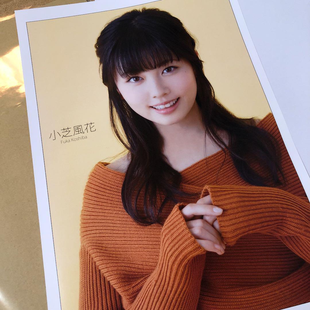 【大型配送SALE】小芝風花 掲載2ページ（A3サイズ配送）#6411