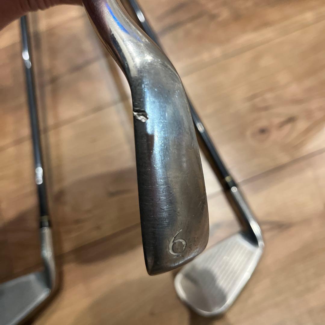 ミズノJPX 310 Ti アイアン6本セットRシャフト グリップ良好 初心者向