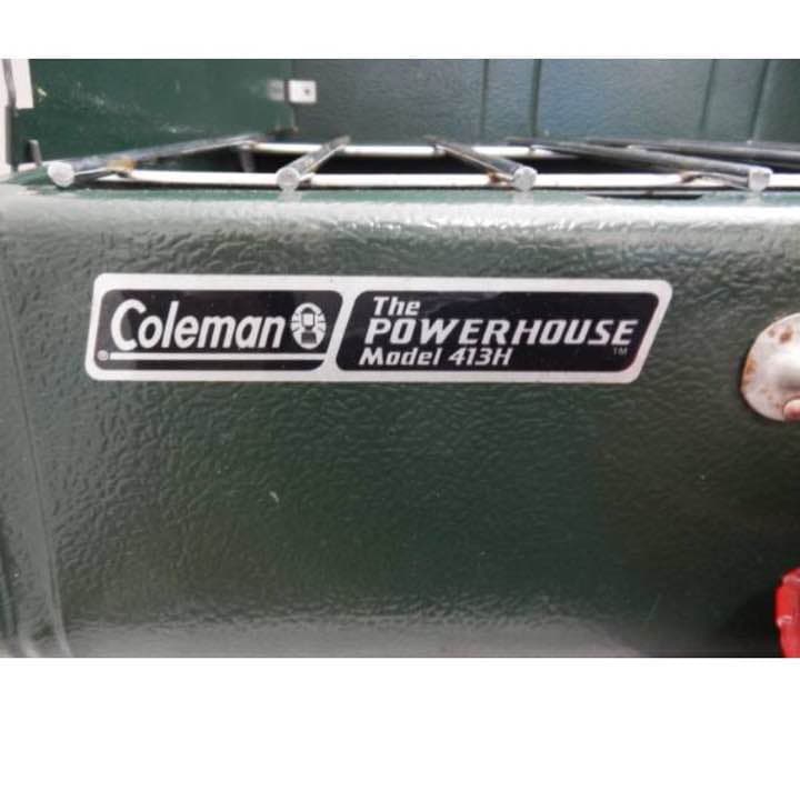 コールマン パワーハウス ツーバーナー413H ガソリン