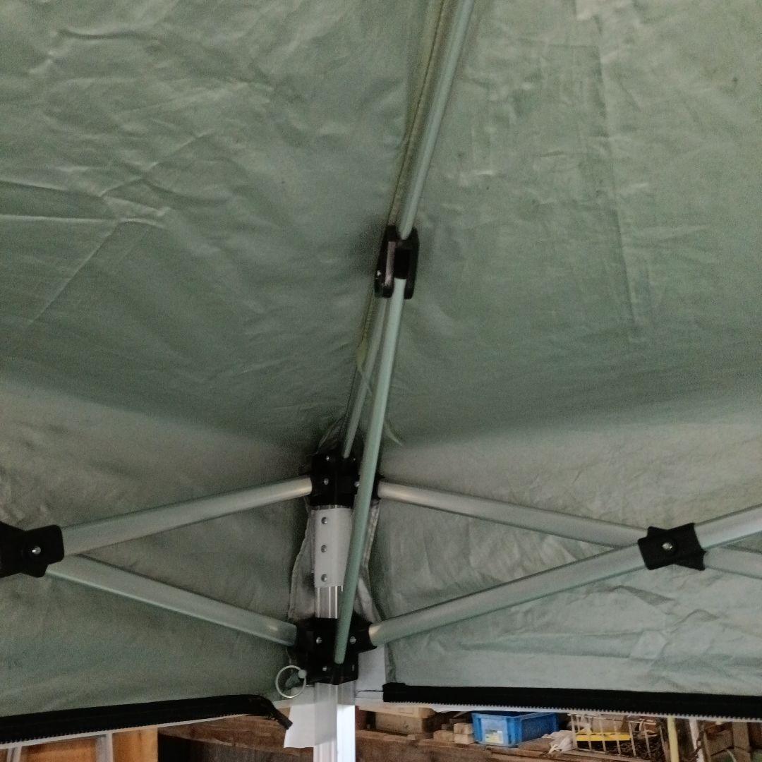 FIELD DOOR タープ 2mx2m アルミフレーム　横幕３枚付き