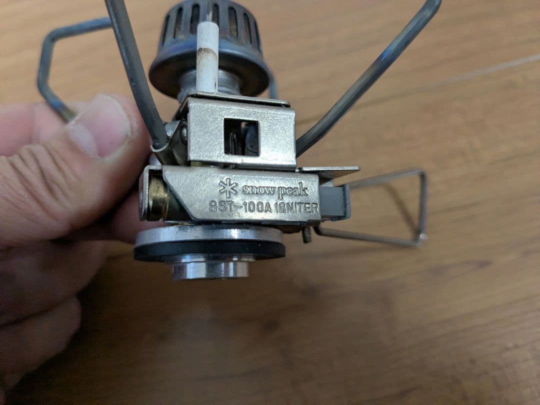 peak　GST-100A ギガパワーバーナー チタン　廃盤品