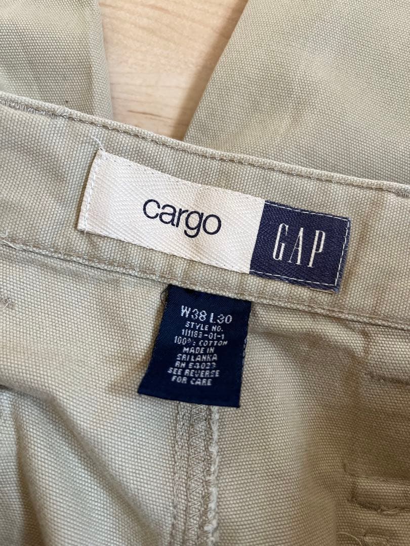 古着 00's OLD ギャップ コットン カーゴパンツ M-47