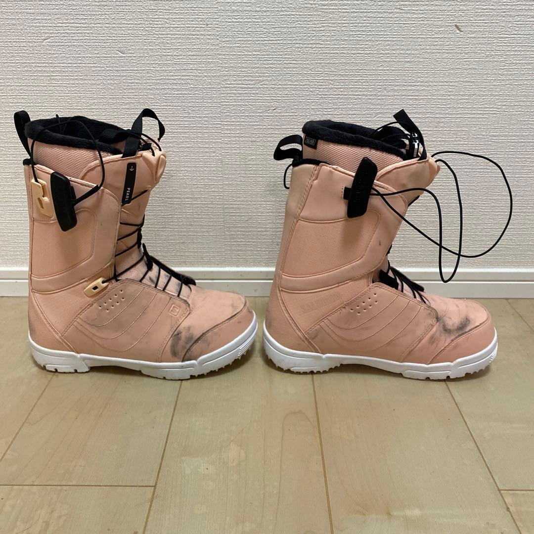 【即日発送_送料無料】SALOMON スノボブーツ PEARL 24.5cm