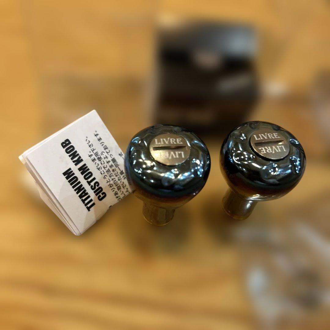 リブレ　ハンドルノブef30　2個セット　ファイヤーチタン