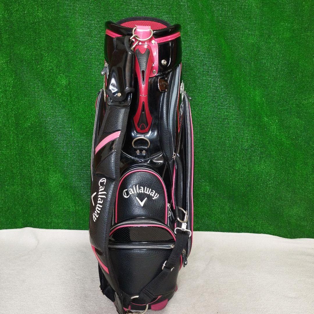 Callaway Epic キャディバッグ ブラック/ピンク ツアー 限定モデル