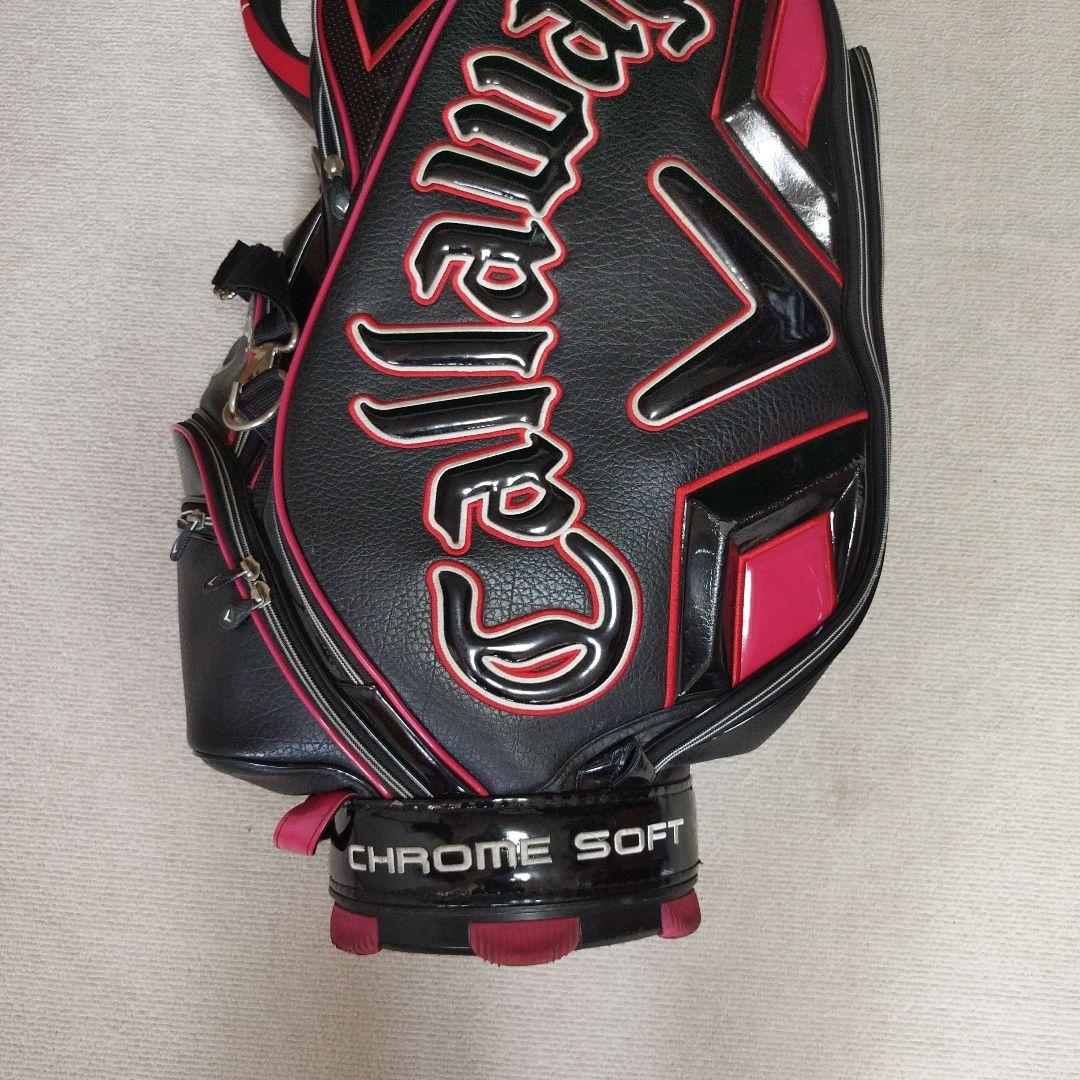 Callaway Epic キャディバッグ ブラック/ピンク ツアー 限定モデル