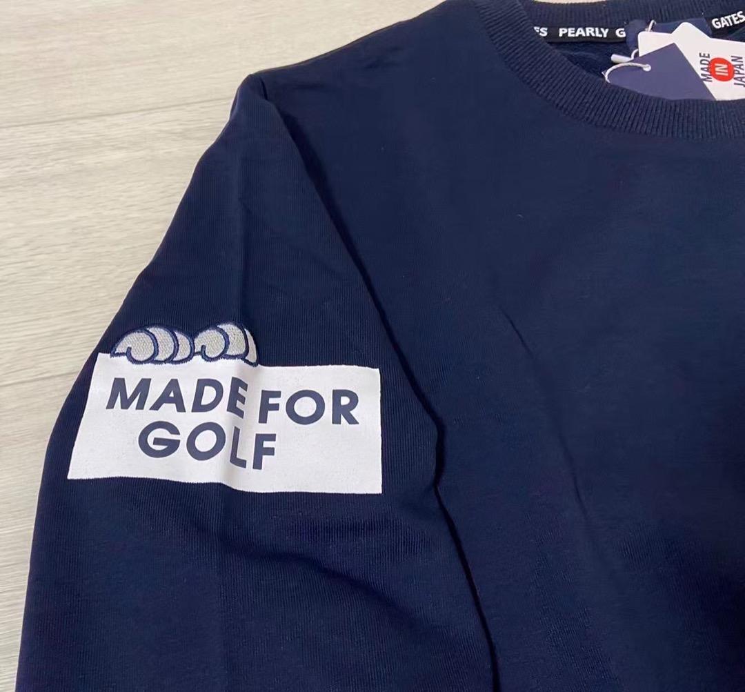 新品 正規品 パーリーゲイツ どうしちゃったPG XXL 紺 サイズ7 XXL