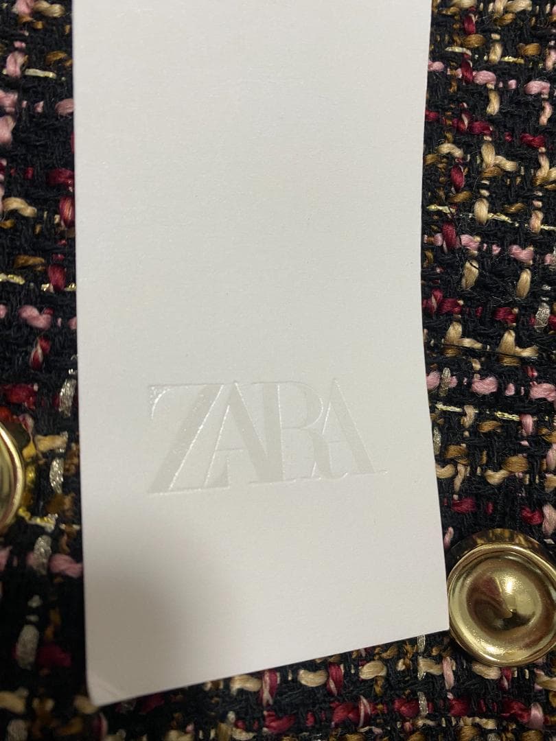 ZARA ベルト付きテクスチャーベスト XS 新品