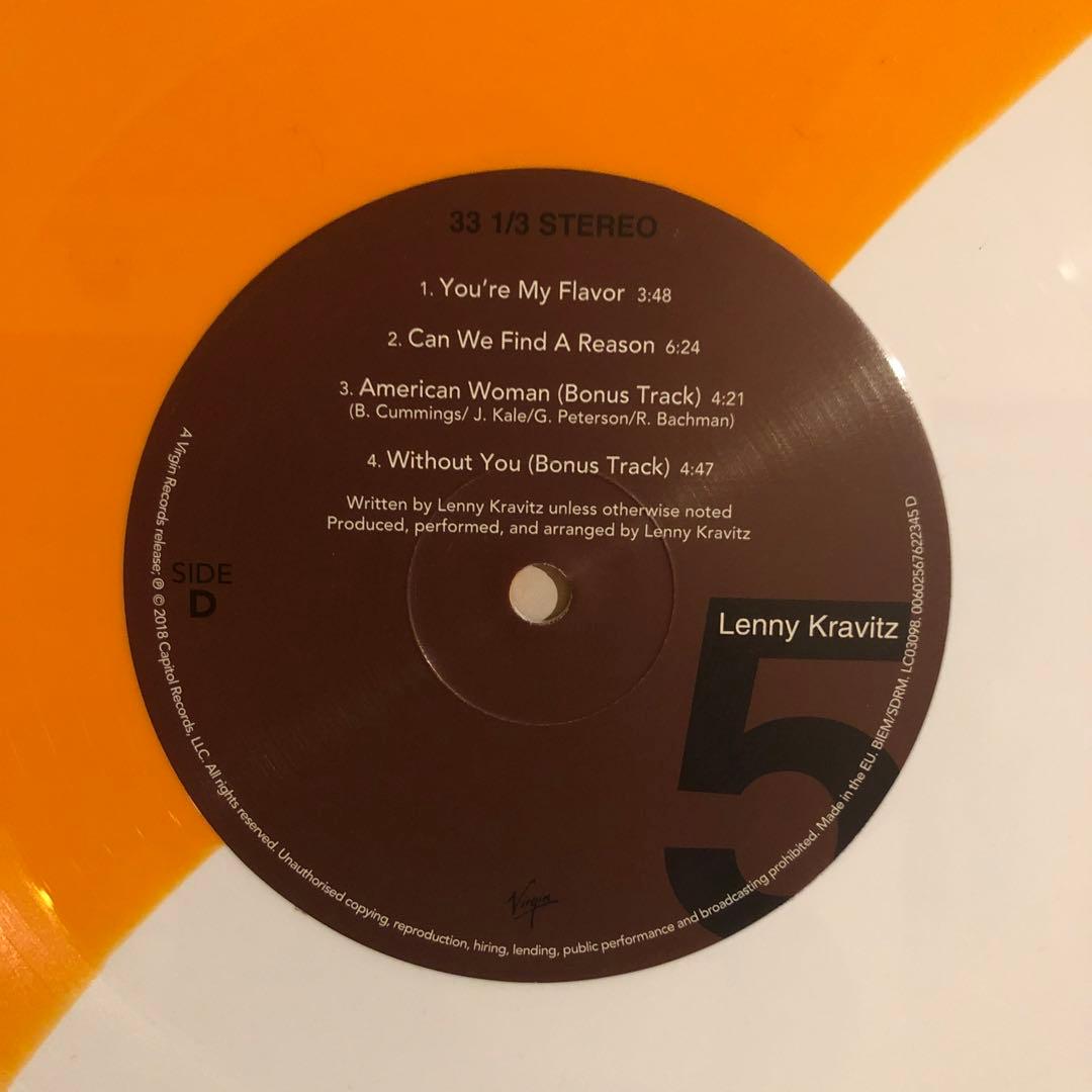 LP レニー・クラヴィッツ／5 美品