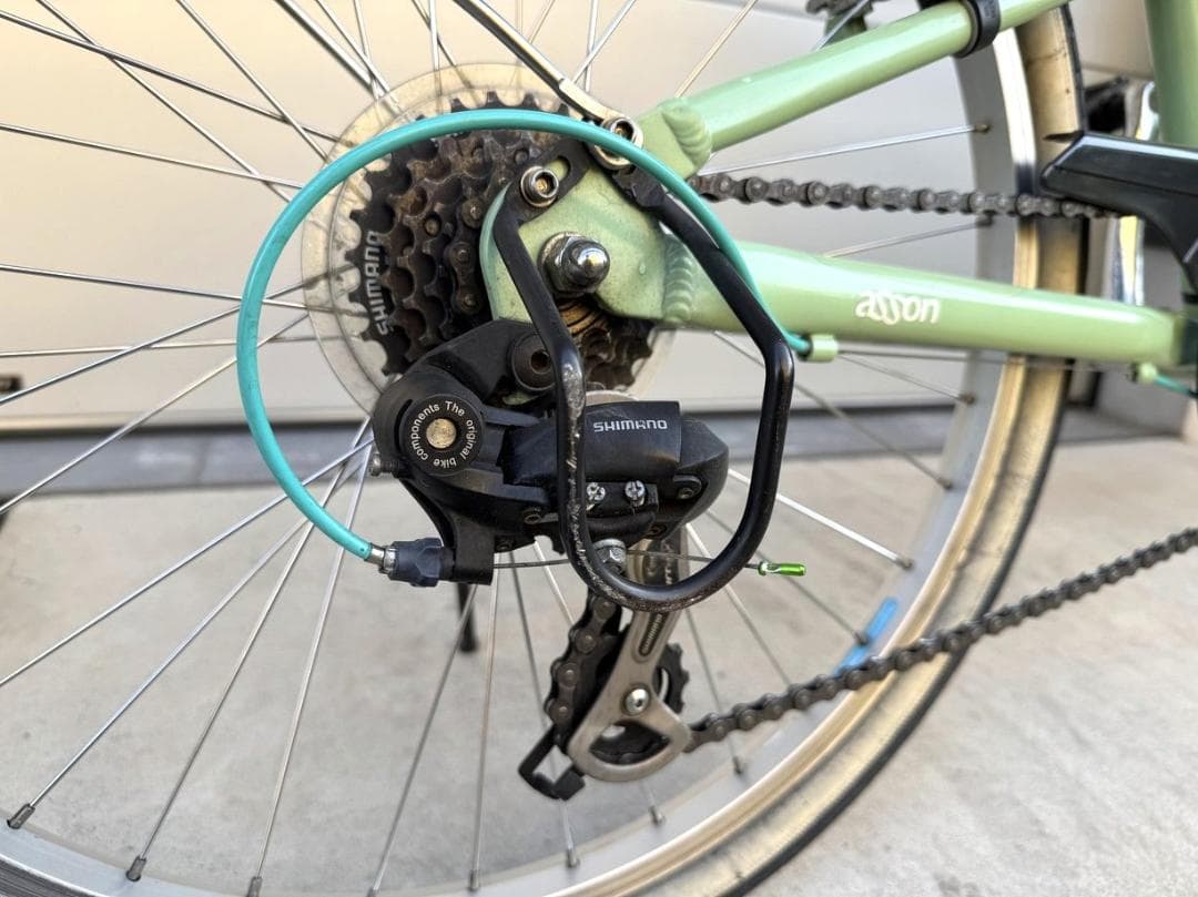 コーダーブルーム ASSON J24 キッズ 自転車 ミントグリーン 引取限定