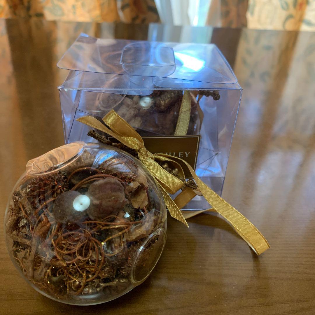 フランス香水入れ×2  グラスボール×2