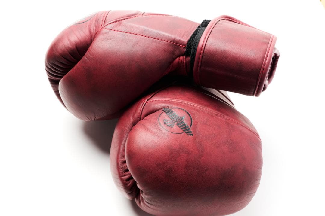 【美品】HAYABUSA ボクシンググローブ 12oz クリムゾン T3 LX