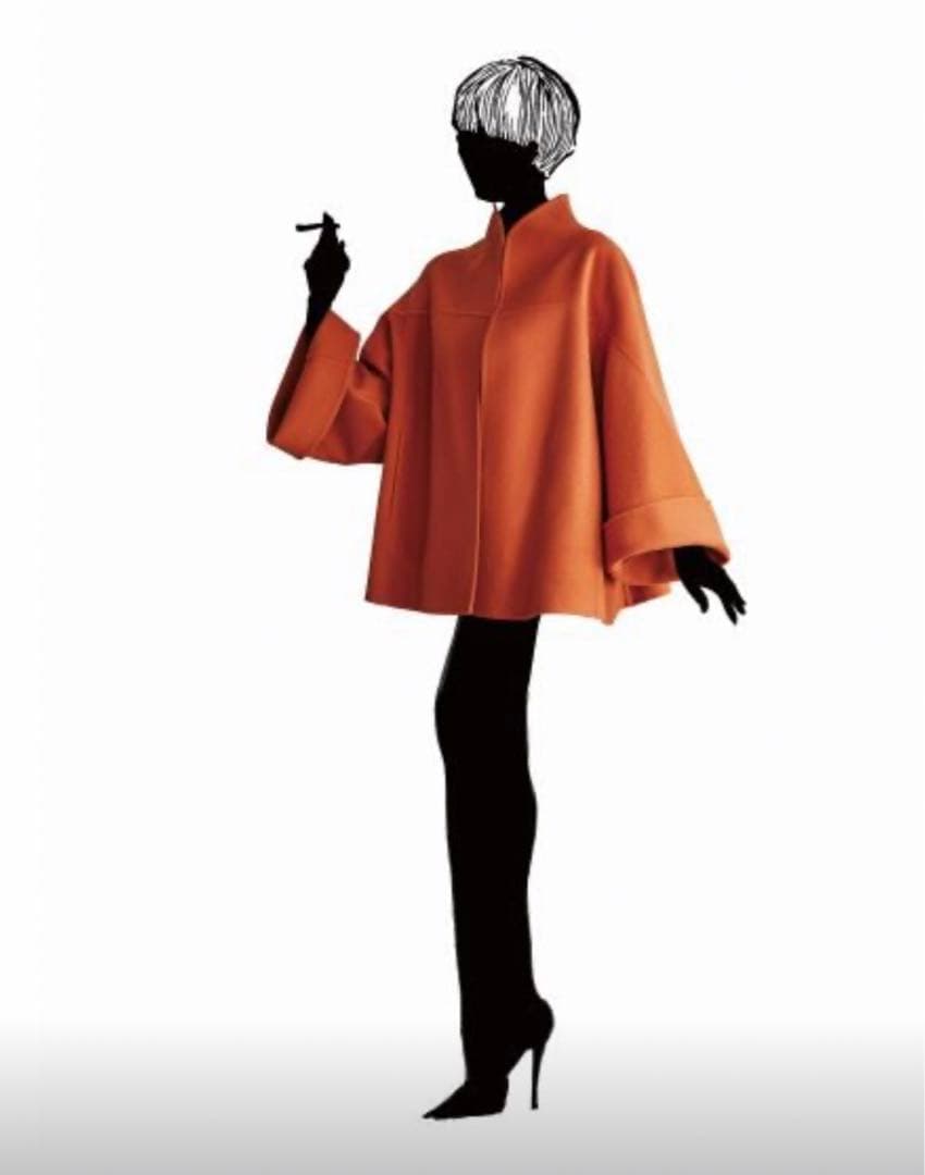 お値下げ✨sladkyスラドキー　カシミヤ混　Anna 女優コート　赤