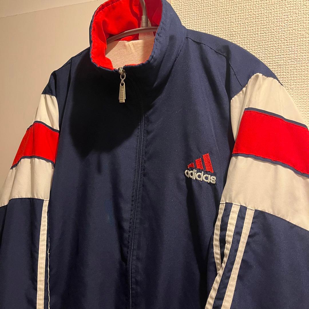 adidas 短丈ヴィンテージトラックジャケット