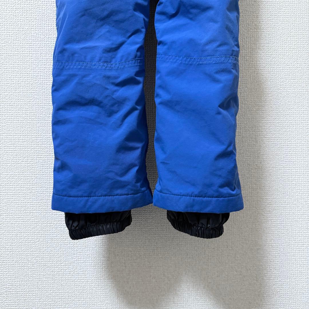丈調節可★男女ok ノースフェイス120 スノーウェア 美品