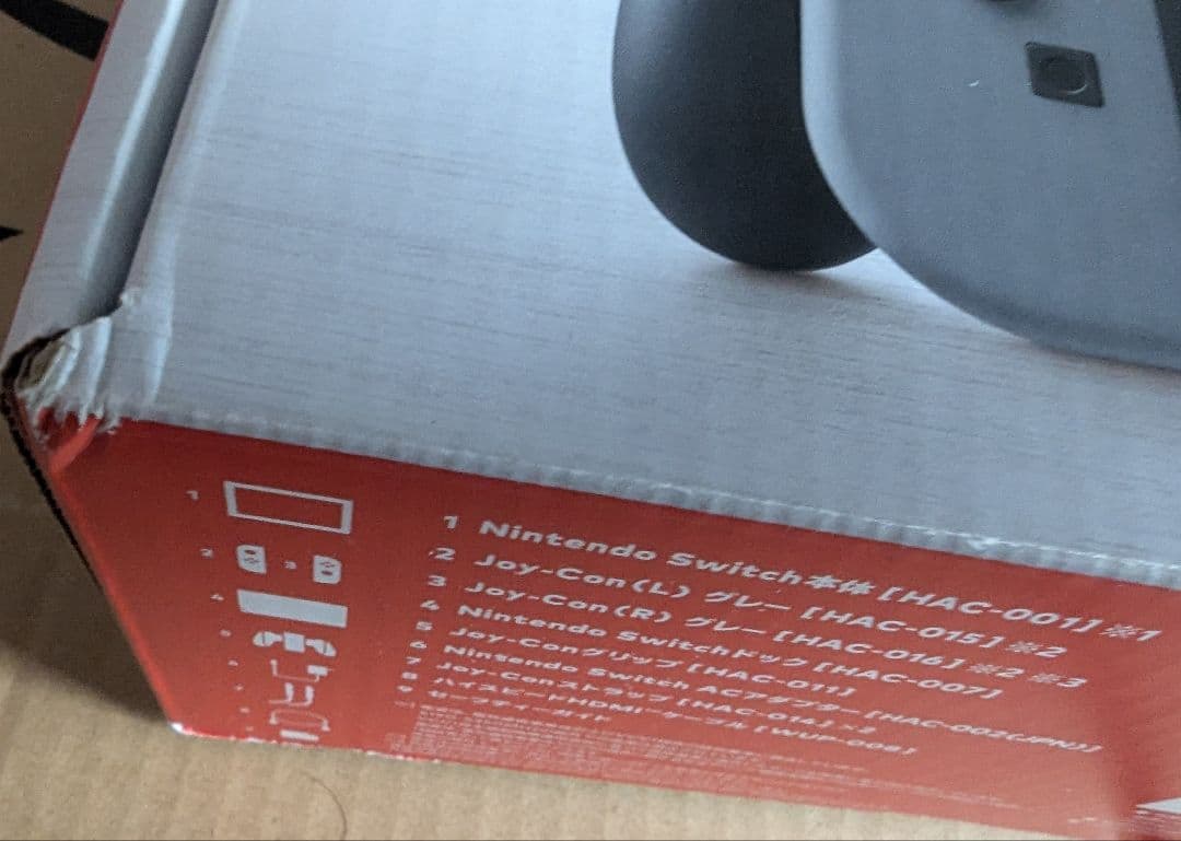 Nintendo Switch本体 Joy-Con(L)/(R) グレー