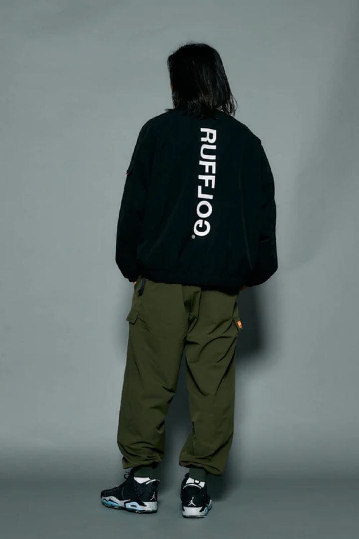 【完売品】RUFFLOGラフロッグ★ジョガーパンツ★カーゴパンツ★カーキ