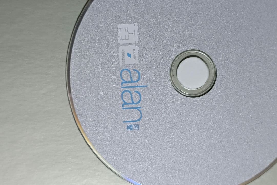 alan 阿蘭　蘭色　Love　Moon　Light　CD.DVD 中国盤