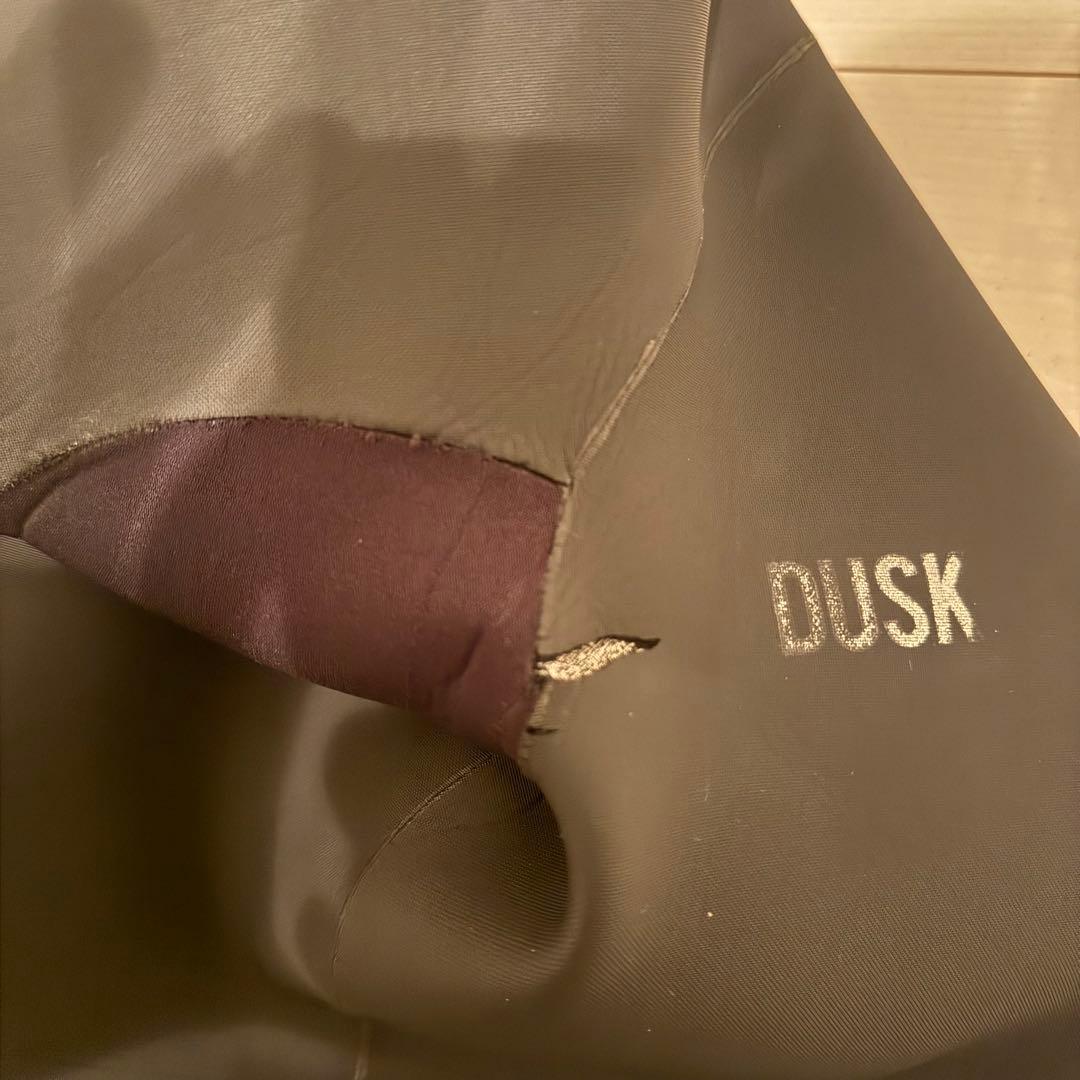 DUSK ラバー ロングジョン＋タッパー ML 黒