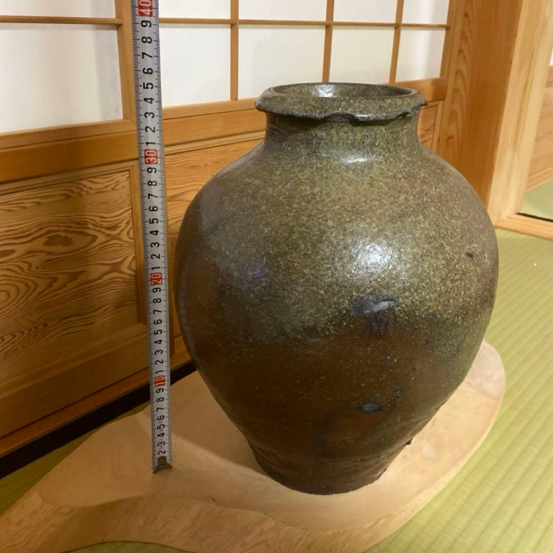 備前　壺　花器　花瓶　置き物　インテリア　骨董品