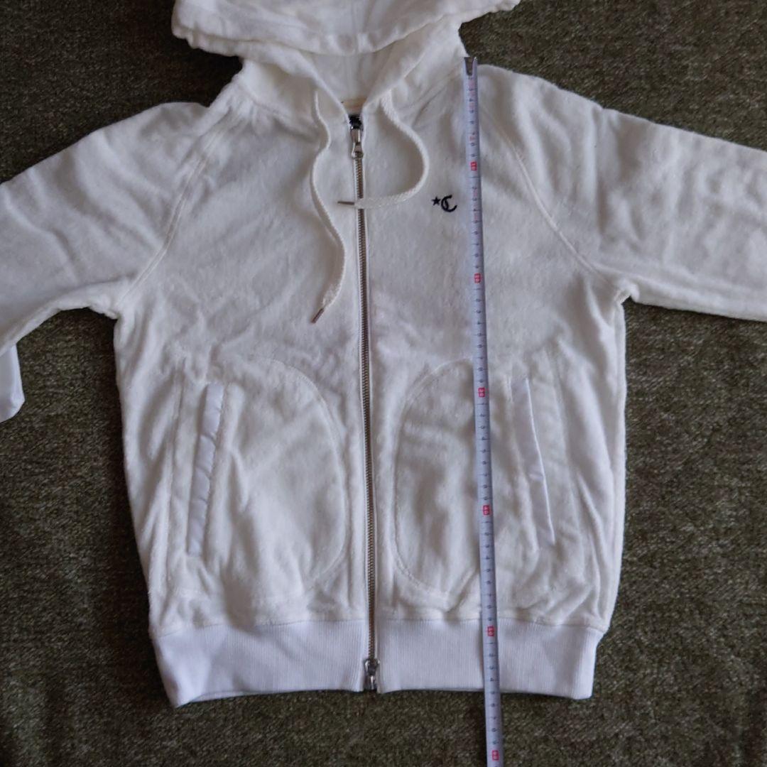 未使用品キャロウェイ Callaway 今治タオル生地 ジップアップパーカー S