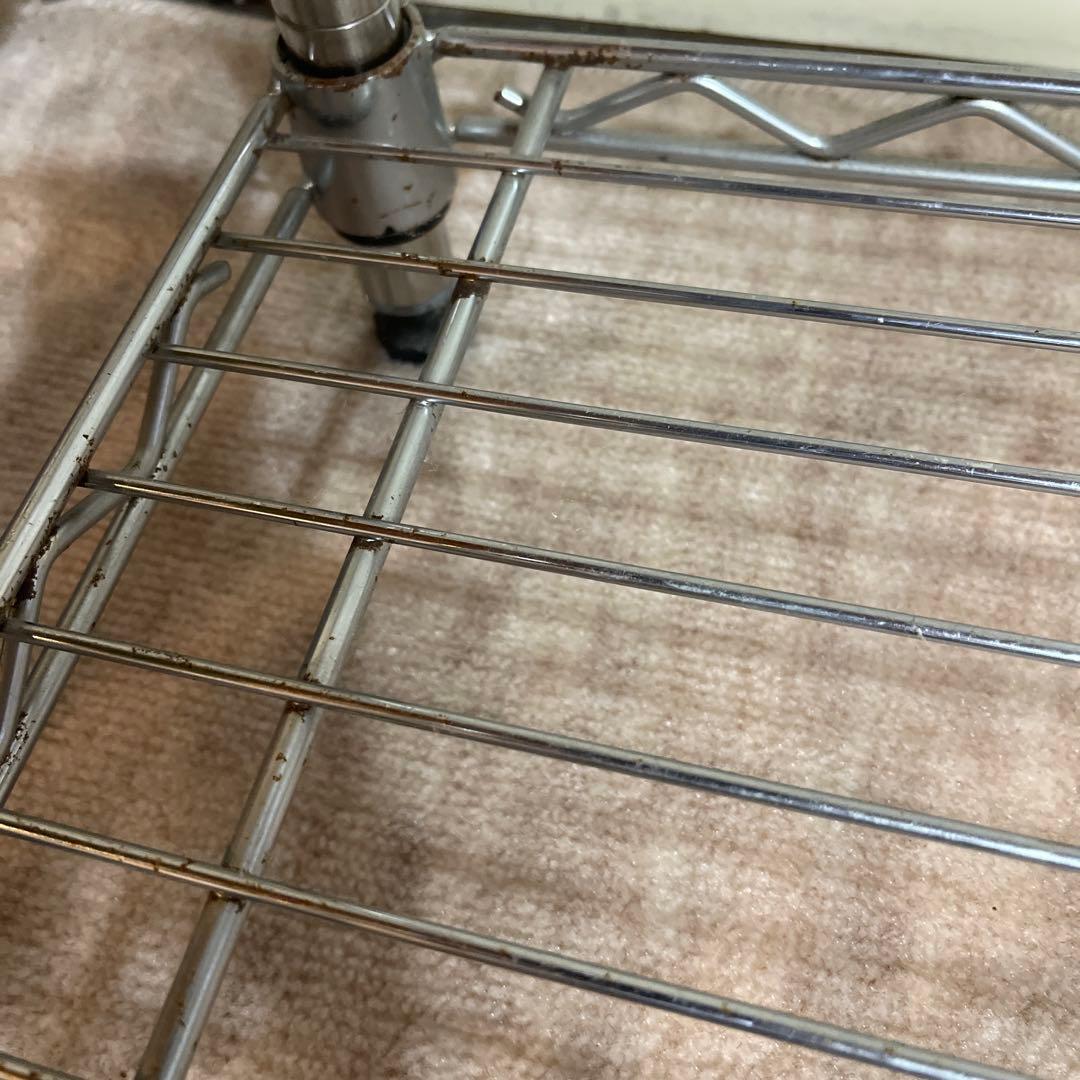 ホームエレクター ワイヤーシェルフ 4段 幅65奥行35高100