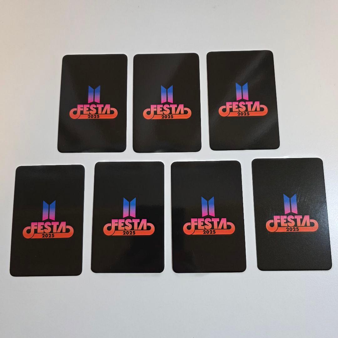 BTS FESTA ARMY ZONE 2025 FC 特典 トレカ 7枚 公式