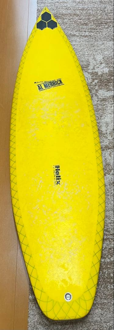 アルメリックDouble Helix 5’10 ショートボード　イエロー　値下可