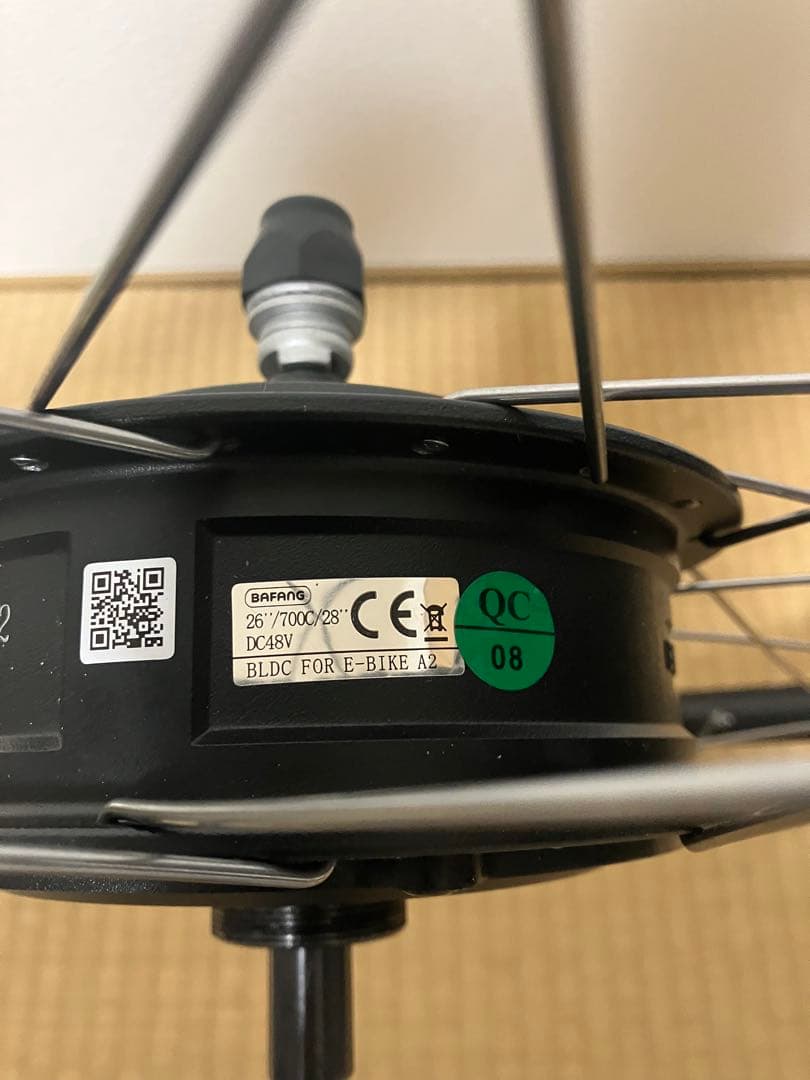 リアホイールモーター 36v 48v 350w 500w ホイール付き