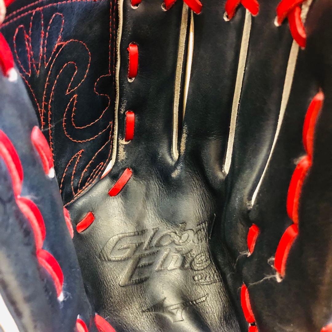 F242◽️MIZUNO◽️ミズノ　グローバルエリート　オーダーグローブ　刺繍有り