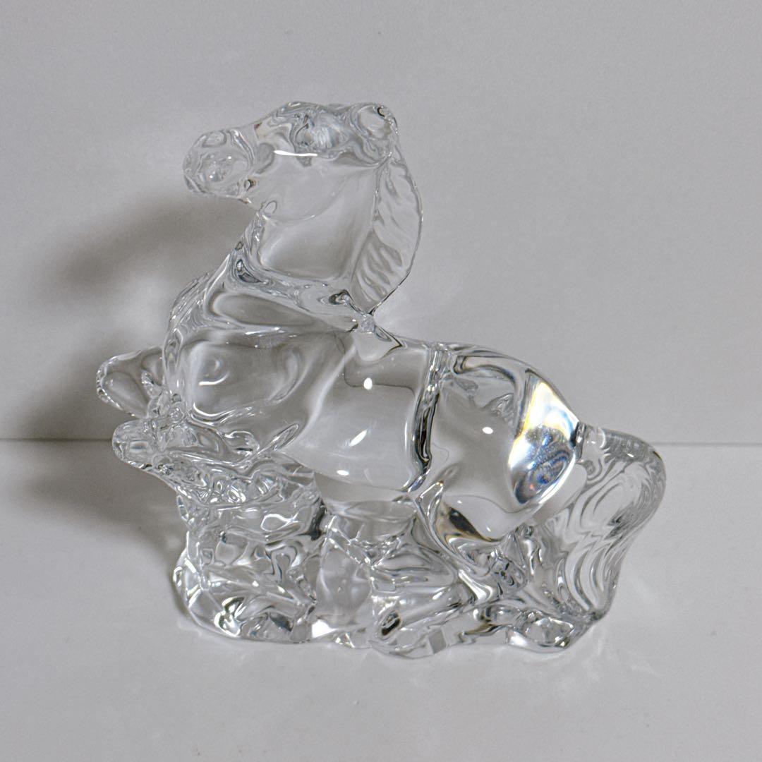 Baccarat バカラ 干支 午 馬 置物 クリスタル オーナメント