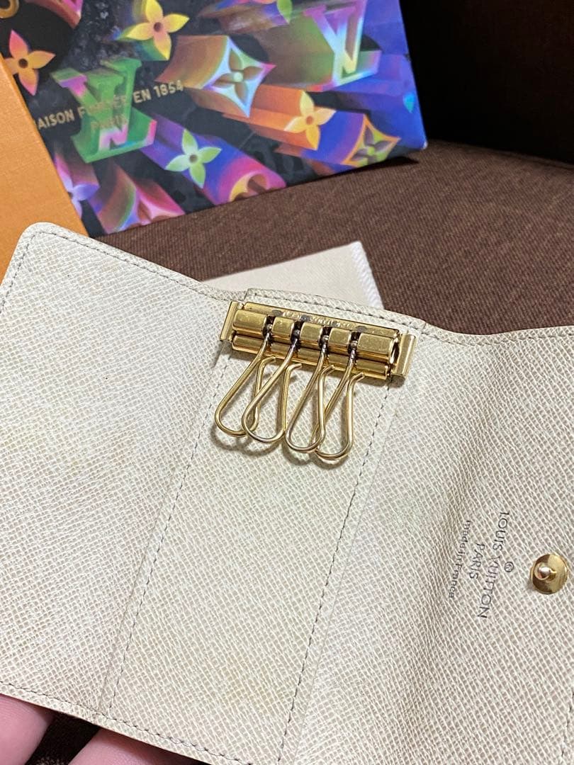 ルイヴィトン ダミエアズール　キーケース