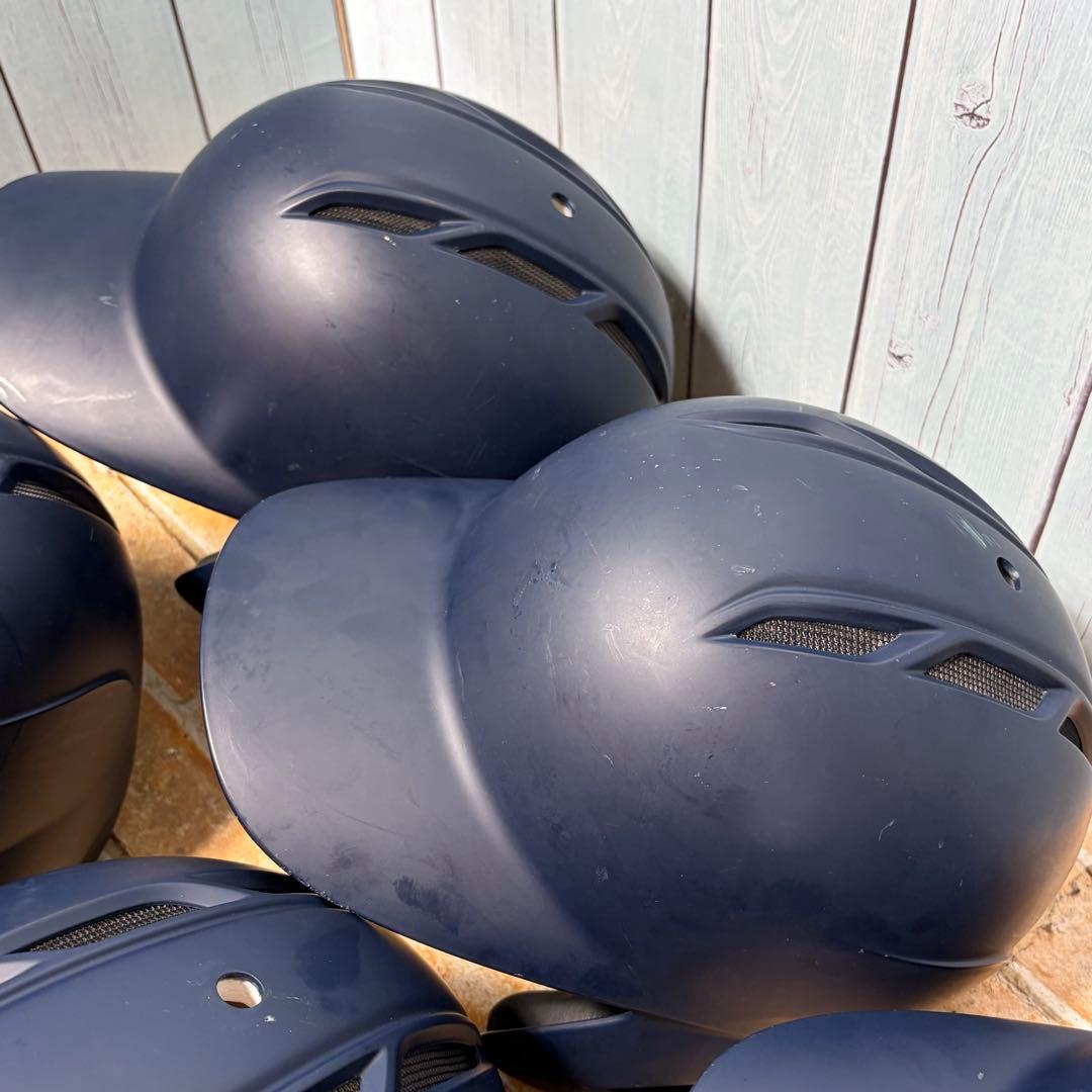 ZETT J.S.B.B 野球 ヘルメット セット 一般軟式用 マットネイビー