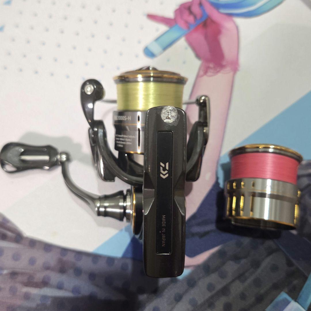 ダイワ ルビアスエアリティ 2000s-p スペアスプール付き