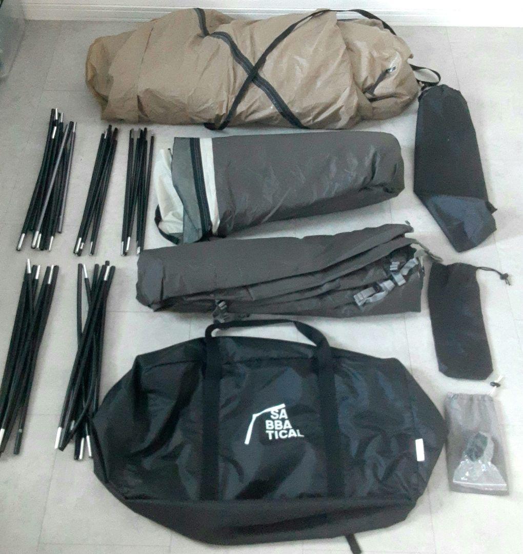 SABBATICAL サバティカル ギリア ツールーム テント 2-5人用