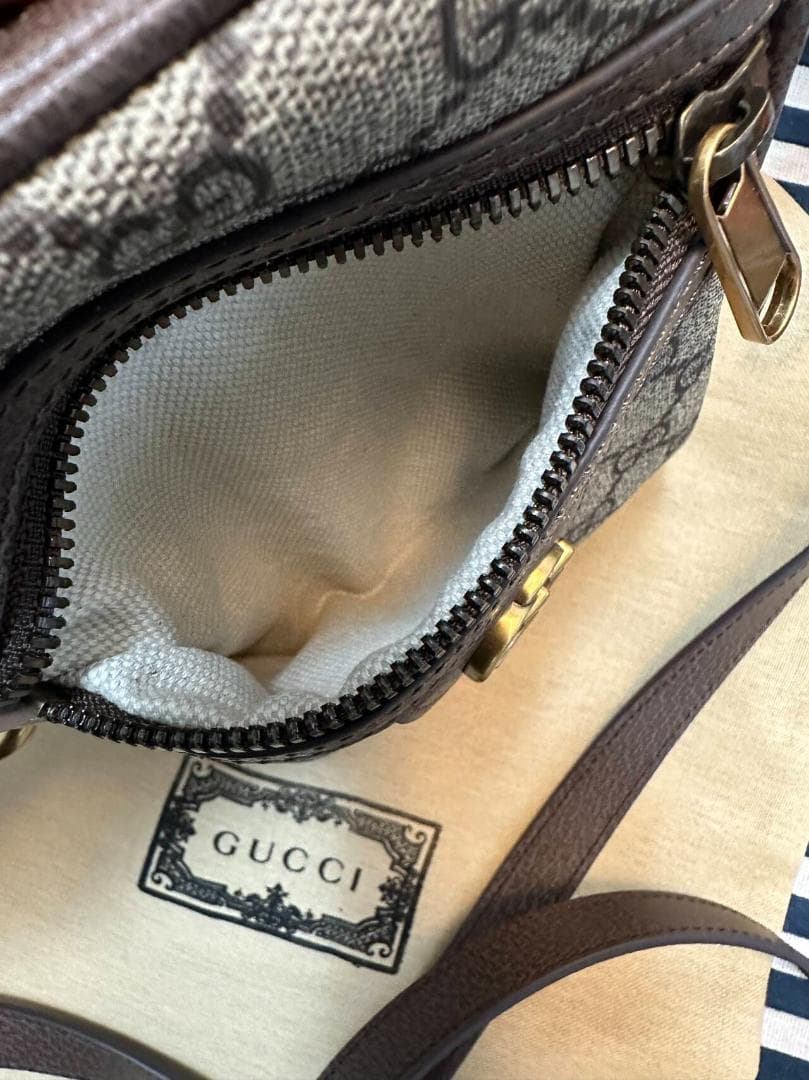グッチ GUCCI オフィディア ショルダーバッグ ブラウン