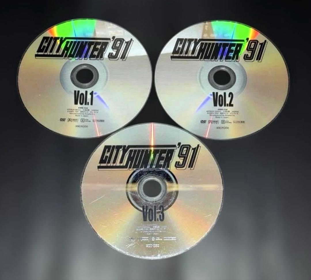シティーハンター DVD 2期 3期 '91 全17巻