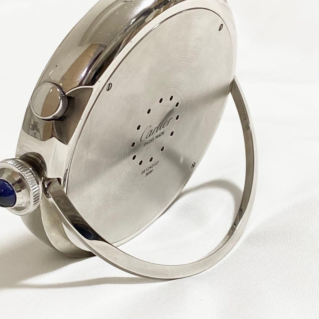 正規 CARTIER カルティエ PASHA パシャ Travel Clock