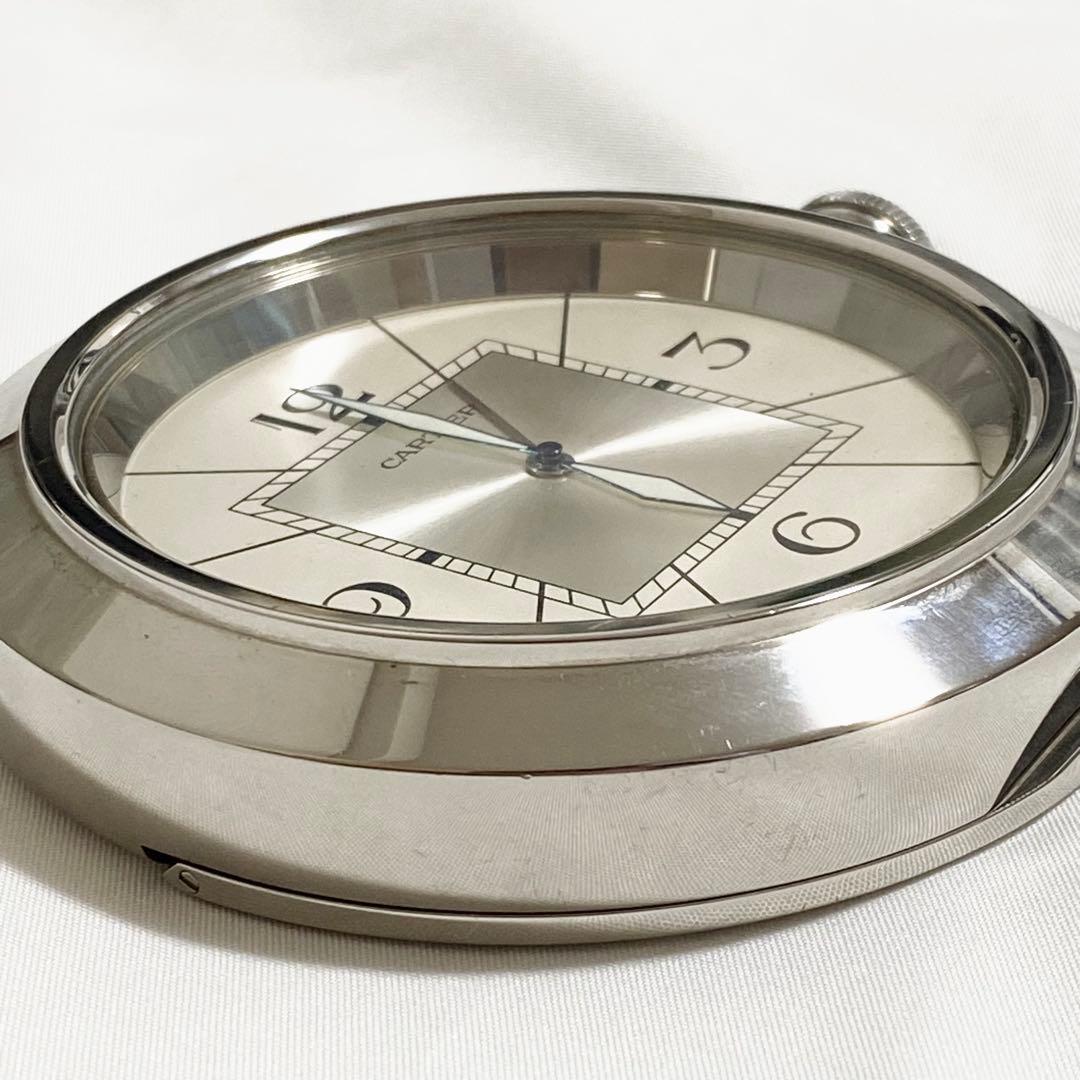 正規 CARTIER カルティエ PASHA パシャ Travel Clock
