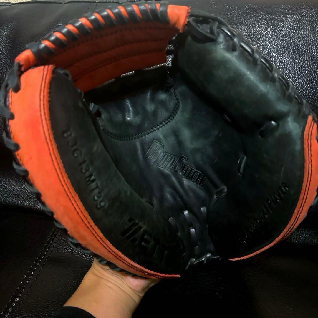 美品　ZETT ゼットプロ　軟式キャッチャーミット