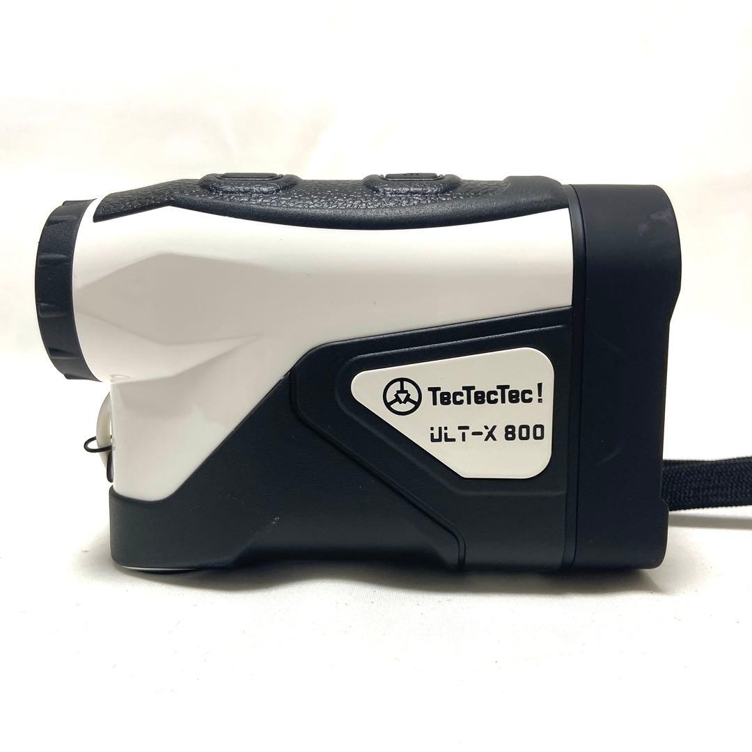 TecTecTec ULT-X 800 レーザー距離計 ゴルフ ホワイト 動作品