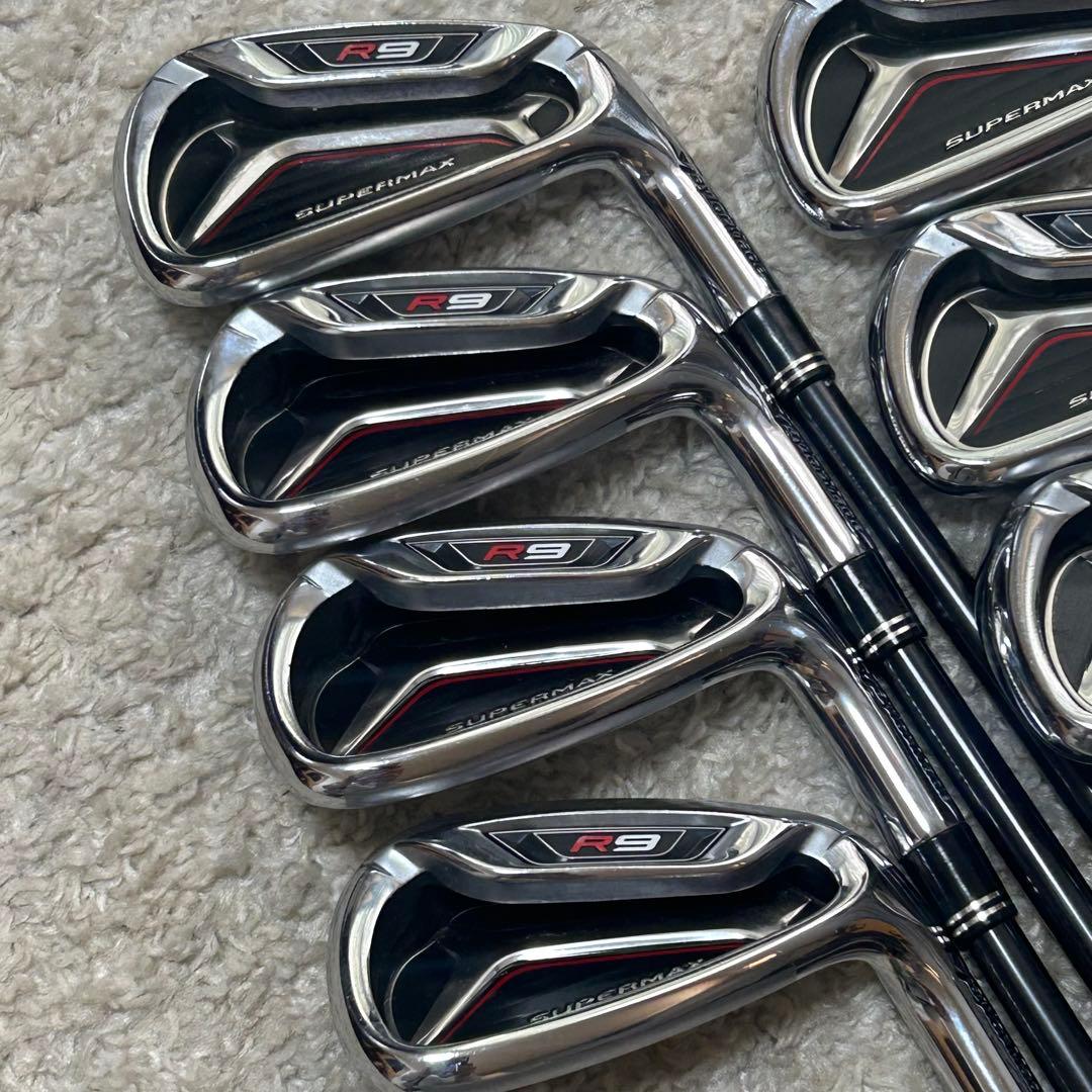 テーラーメイド R9 SuperMax アイアン　7本セット　フレックスR