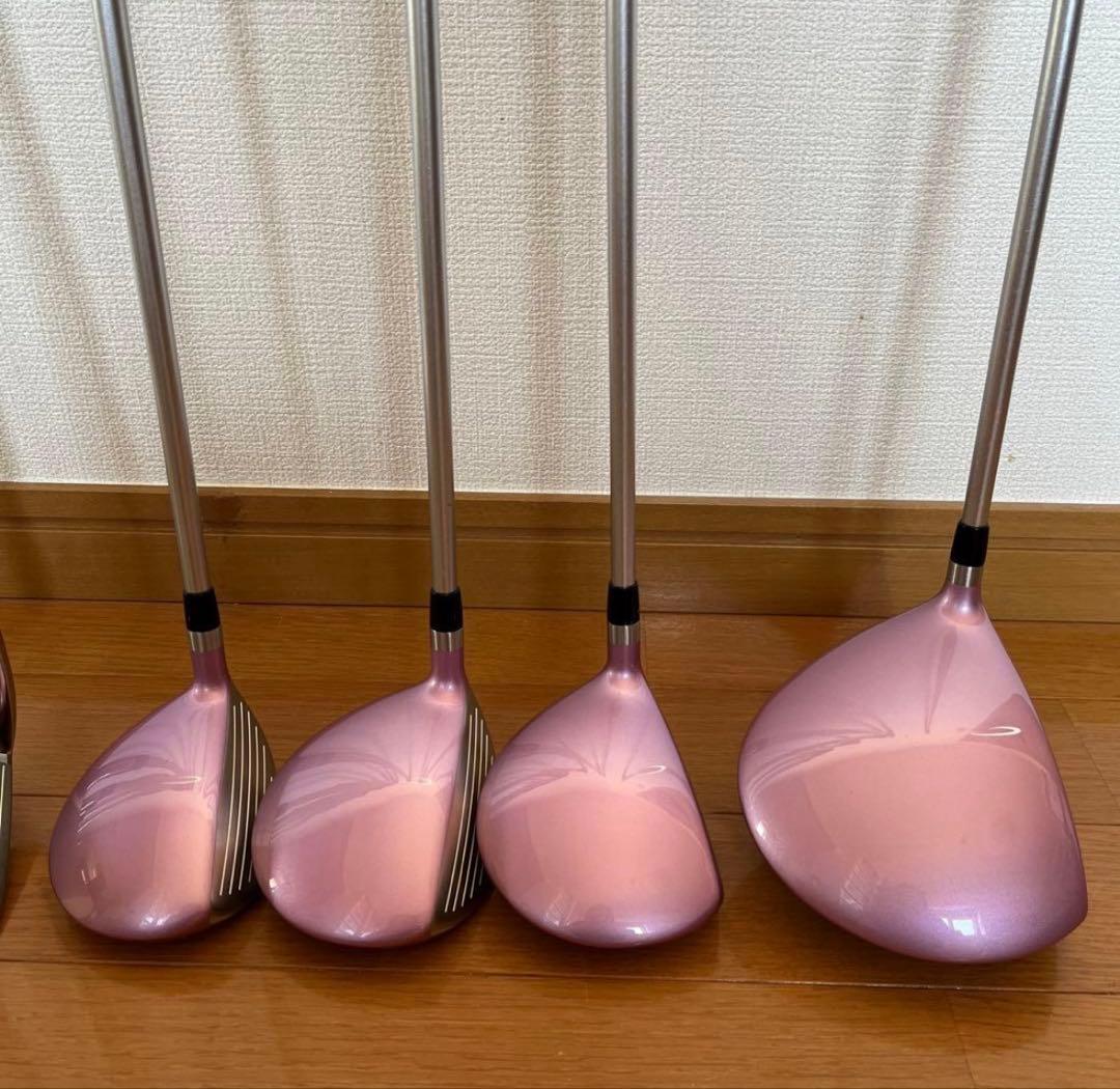 ミズノ efil エフィル ９本 キャディバック＆小物付き