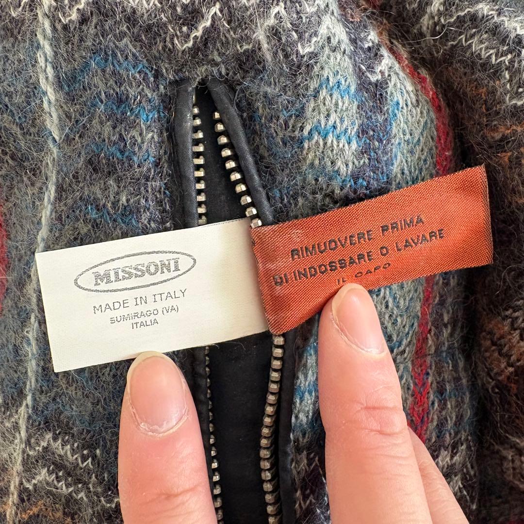 12AW MISSONI 中綿 ベスト M リバーシブル Archive