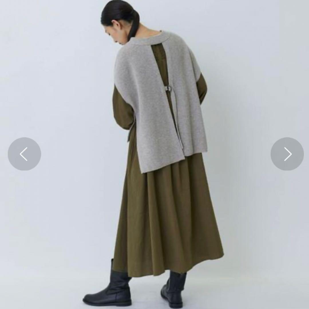 アデュートリステス　ロワズィール　LOISIR 【2WAY】ウール片畦ベスト