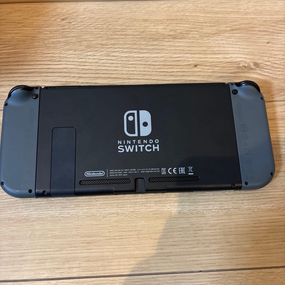 【付属品完備】Nintendo Switch 本体 バッテリー強化版 グレー