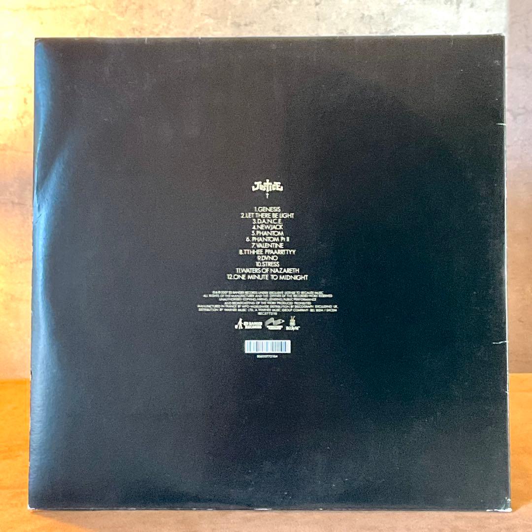 【オリジナル盤】Justice 『†』 レコード LP クロス